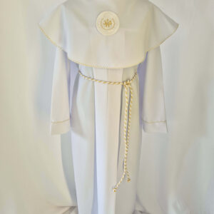 Alba Tradycyjna Fala Biało/Złota IHS L/B/Z