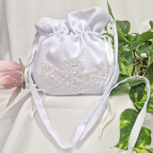 Torebka Saszetka - wzór koronka